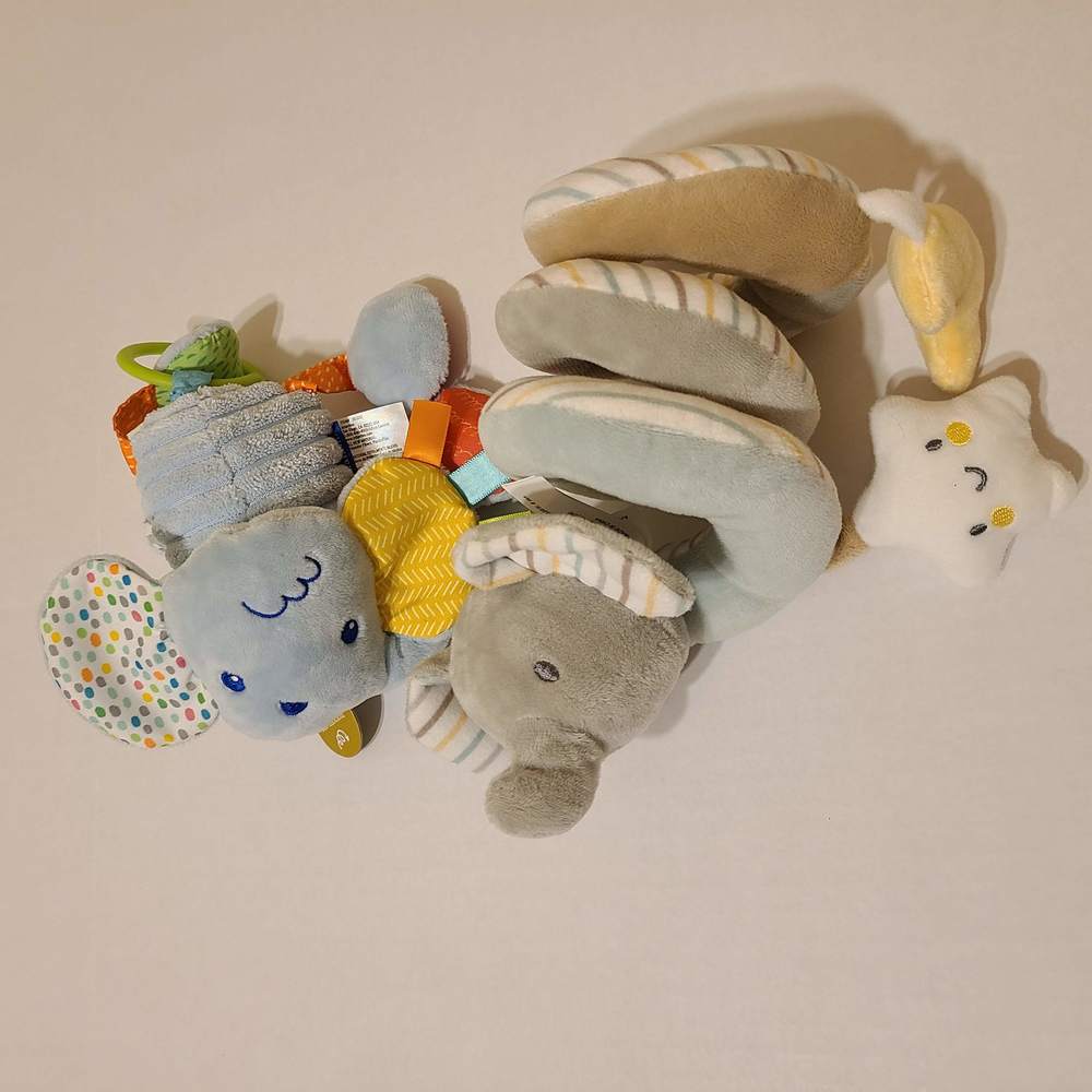 2pc DREAM GRO/INFANTINO ELEPANT ACTIVITY/TEETHER TOYS
